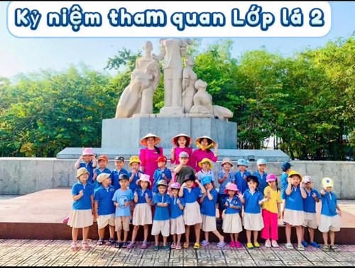 Trường Mầm non Mỹ Hòa tổ chức cho các bé 5 - 6 tuổi (Lớp Lá 2) tham quan Ngã Ba Giồng và Công viên du lịch sinh thái Hóc Môn