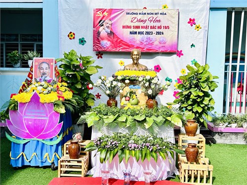 Hoạt động  Chào mừng kỷ niệm 134 năm ngày sinh Chủ tịch Hồ Chí Minh  (19/5/1890-19/5/2024)