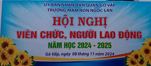Hội nghị Viên chức, Người lao động năm học 2024-2025