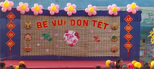Lễ hội  bé vui đón xuân  - mừng xuân giáp thìn 2024