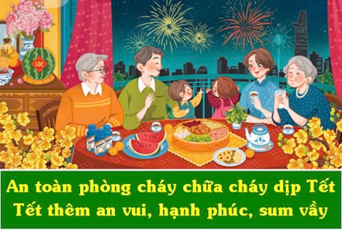 Thực hiện công tác PCCC và cứu nạn, cứu hộ cao điểm mùa khô và Lễ, Tết Dương lịch, Tết Nguyên đán