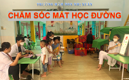 Chăm sóc mắt học đường