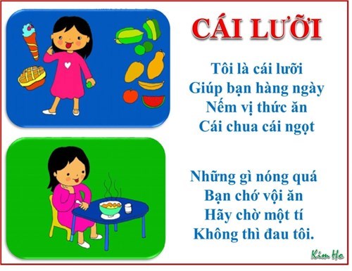 Bài thơ  Cái lưỡi 
