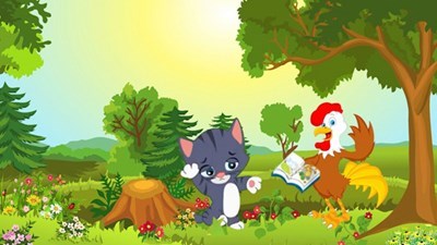 Câu chuyện:  Mèo con và quyển sách 