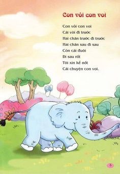Bài thơ  Con vỏi con voi 