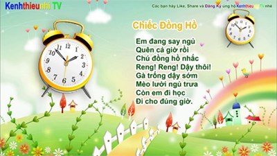 Bài thơ:  Chiếc đồng hồ 