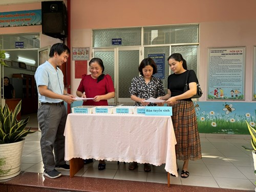 Trường MN Phú Hòa chuyển sinh năm học 2024 - 2025