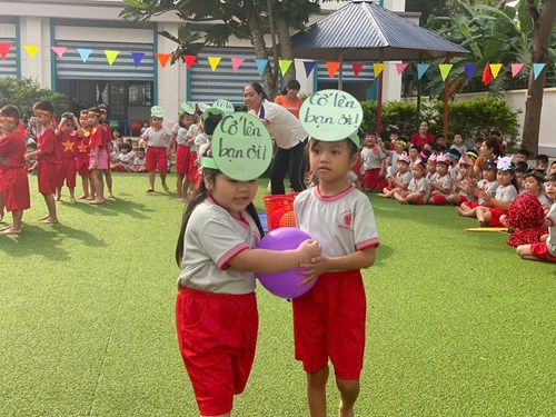 Trường MN Phú Hòa Đông - Ngày hội năng lượng mới cả ngày vui
