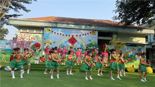 Trường MN Phú Hòa Đông -  Lễ hội vui Xuân 2024