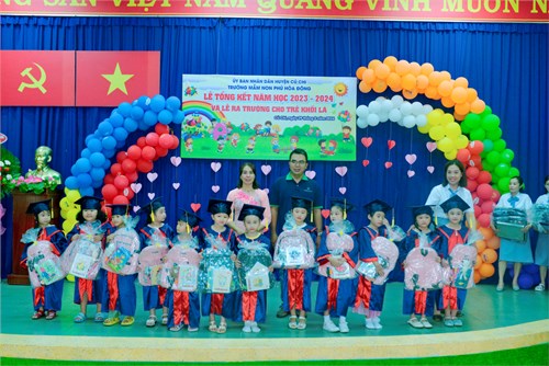 Trường MN Phú Hòa Đông - Lễ Tổng kết năm học 2023-2024 và Lễ ra trường cho trẻ khối Lá