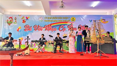 🪕đưa nhạc cụ âm nhạc đến với trẻ thơ🪕