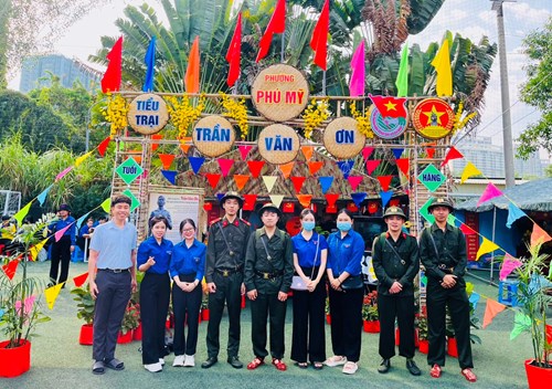 Trường Mầm non Phú Mỹ tham gia  Hội trại tòng Quân Quận 7 