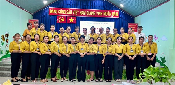 Ngày 08/11/2024 Trường Mầm non Phước Hiệp tổ chức Hội nghị Cán bộ-viên chức-người lao động năm học 2024-2025. Một số hình ảnh của Hội nghị