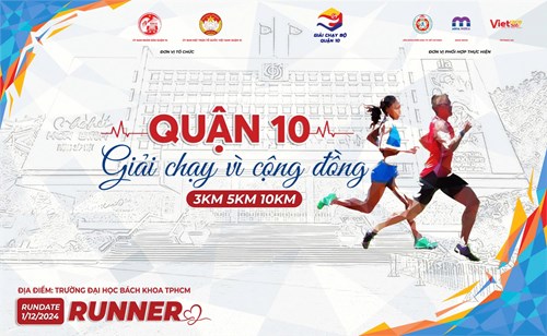 Tham gia cùng Quận 10  Giải chạy vì cộng đồng 