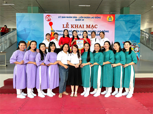 Tham gia hội thao Cán bộ, viên chức, người lao động, ngành giáo dục và đào tạo Quận 10 chào mừng Kỷ niệm 42 năm ngày Nhà giáo Việt Nam (20/11/1982 - 20/11/2024)