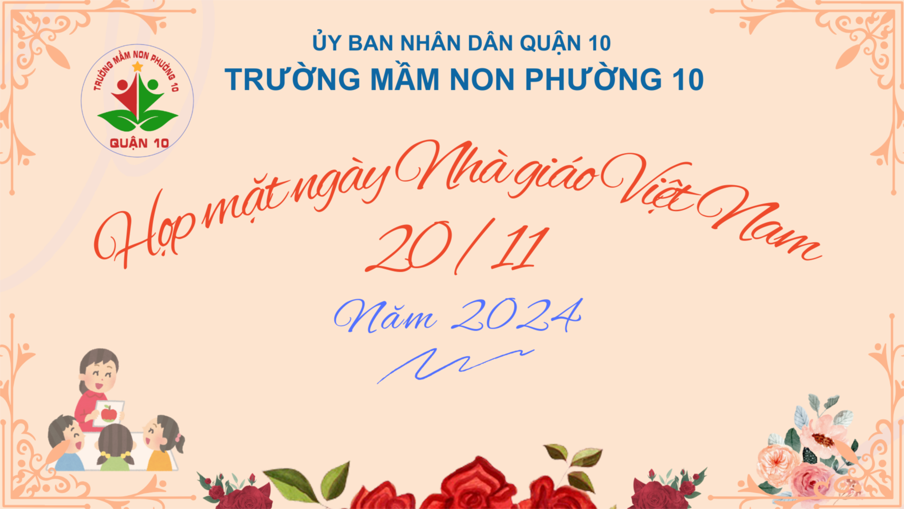 Họp mặt kỷ niệm 42 năm ngày Nhà giáo Việt Nam (20/11/1982 - 20/11/2024)