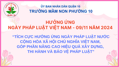 Hưởng ứng Ngày pháp luật Việt Nam - 09/11 năm 2024