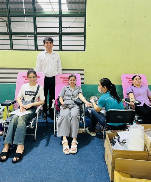 Hưởng ứng chương trình “Hiến máu tình nguyện” năm 2024
