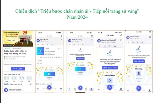 💖💖💖Sáng ngày 22/12/2024 trường Mầm non Phường 13 đã tham dự lễ phát động và thực hiện chiến dịch “Triệu bước chân nhân ái - Tiếp nối trang sử vàng” năm 2024💖💖💖