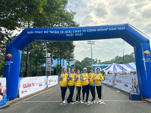Giải chạy bộ  Quận 10 - Giải chạy vì cộng đồng  năm 2024.