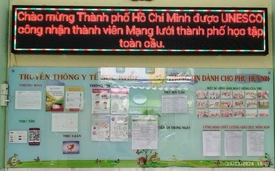 TPHCM được công nhận là thành viên Mạng lưới Thành phố học tập toàn cầu UNESCO.