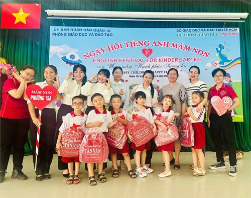 🥰💐🌺🌼🌸🏆🏵Chúc mừng các bé Trường Mầm non Phường 15A Quận 10 đạt Giải Nhì “NGÀY HỘI TIẾNG ANH MẦM NON” Năm học 2023 - 2024”🏵🧗💐🌼🌸