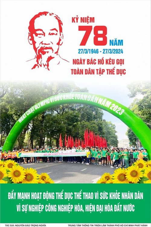 Kỷ niệm 78 năm (27/3/1946 - 27/3/2024) Ngày Bác Hồ kêu gọi toàn dân tập thể dục