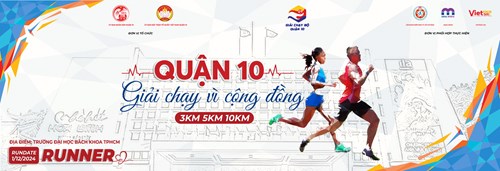 Quận 10: Giải chạy vì cộng đồng