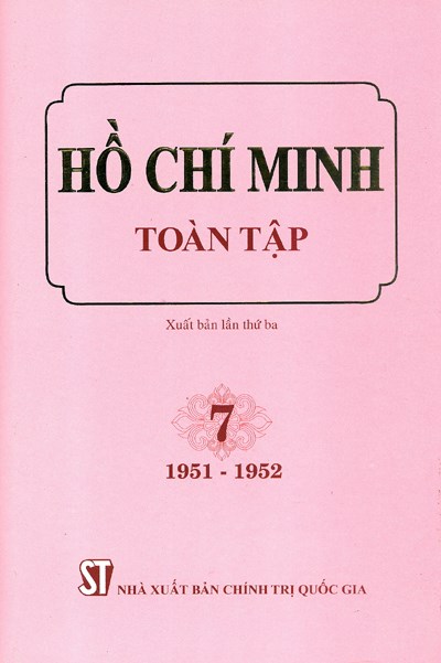 Hồ Chí Minh toàn tập, tập 7