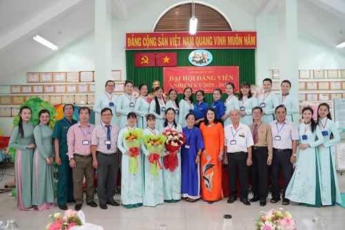 Đại hội đảng viên trường mầm non phường 5, quận 10 lần thứ x, nhiệm kỳ 2025-2027