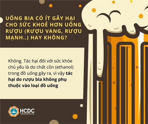 Tuyên truyền phòng, chống tác hại của rượu bia