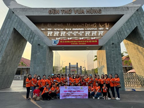 Tổ chức cho cán bộ, giáo viên, nhân viên tham quan kết hợp về nguồn tại Cần Thơ - Hậu Giang ngày 16/3/2024