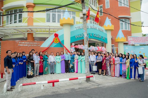 Tổ chức Lễ công nhận đạt kiểm định chất lượng giáo dục cấp độ 2 và chuẩn quốc gia mức độ 1.