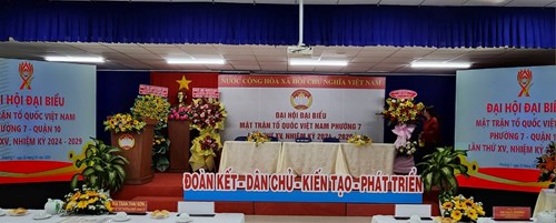 Đại hội Đại Biểu MTTQVN Phường 7 Quận 10 lần thứ XV, Nhiệm kỳ 2024 - 2029