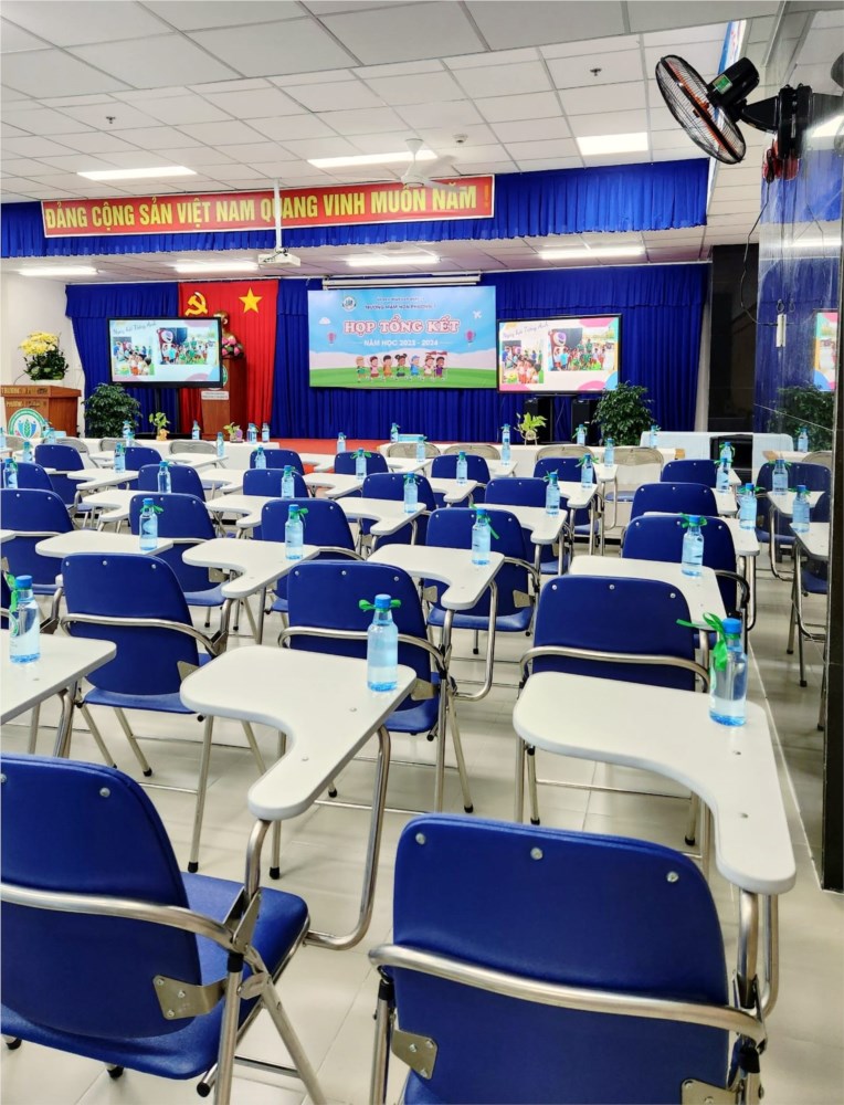 Trường Mầm Non Phường 7 tổ chức họp Phụ huynh học sinh Tổng kết năm học  2023 - 2024