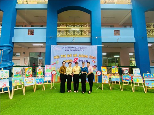 Bé vẽ sáng tạo cùng Bitex