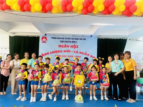 Trường Mầm non Phượng Hồng tham gia hội thi  Năng lượng mới cả ngày vui  năm học 2023 - 2024