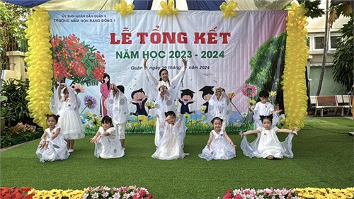 Lễ Tổng kết năm học 2023 - 2024 tại trường Mầm non Rạng Đông 1 Quận 6