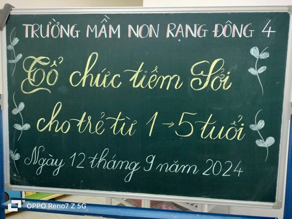 Tiêm vắc xin Sởi