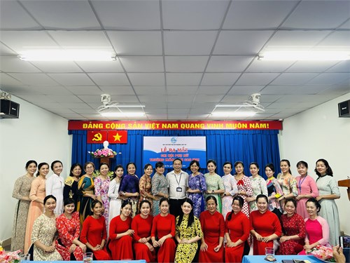 Trường Mn Sao Mai tổ chức Lễ ra mắt Chi hội Phụ nữ trường MN Sao Mai