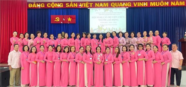 Hội nghi cán bộ viên chức người lao động
Năm học 2024 - 2025