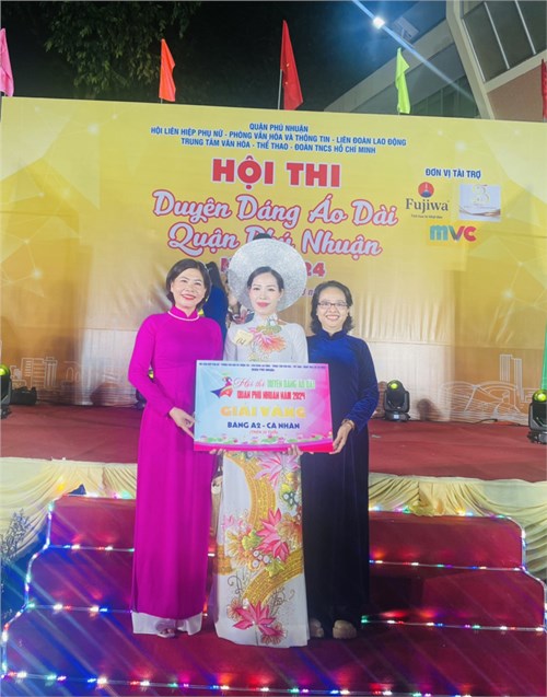 Hội thi duyên dáng áo dài quận phú nhuận năm 2024