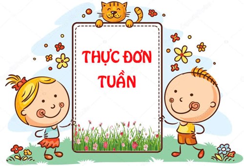 Thực đơn tuần từ 28.10.2024 đến 01.11.2024