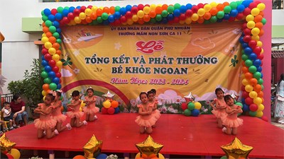 Lễ Tổng kết và Phát thưởng Bé Khỏe Ngoan - Năm học 2023-2024