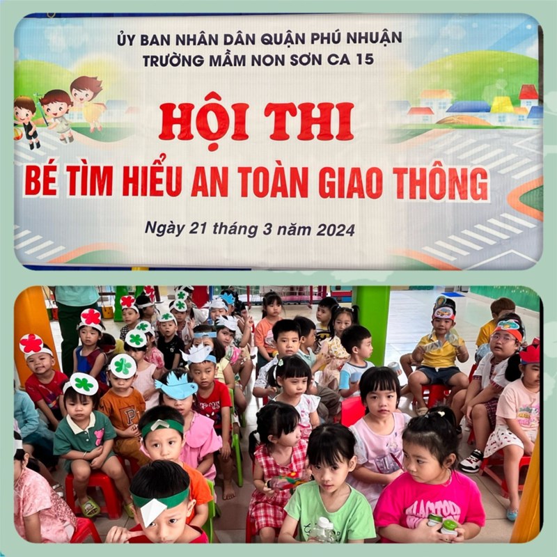 Hội Thi   Bé Tìm Hiểu An Toàn Giao Thông  