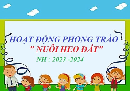 Tham gia phong trào   Hội Khuyến Học  , ,hoạt động  Nuôi Heo Đất   .
