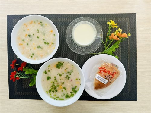 Thực đơn sáng thứ sáu ngày 05/01/2024