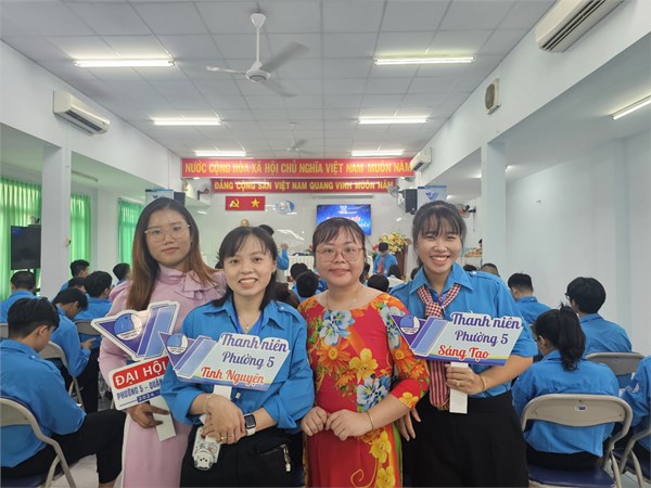 Đại hội đại biểu hội lhtn việt nam phường 5
lần thứ vii - nhiệm kỳ 2024 – 2029