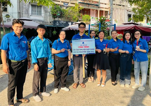 Công Trình: Cải Tạo Khu Vui Chơi Xanh Cư Xá Nguyễn Văn Đậu