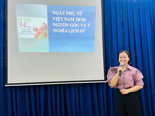 Chào mừng Ngày Phụ nữ Việt Nam 20/10